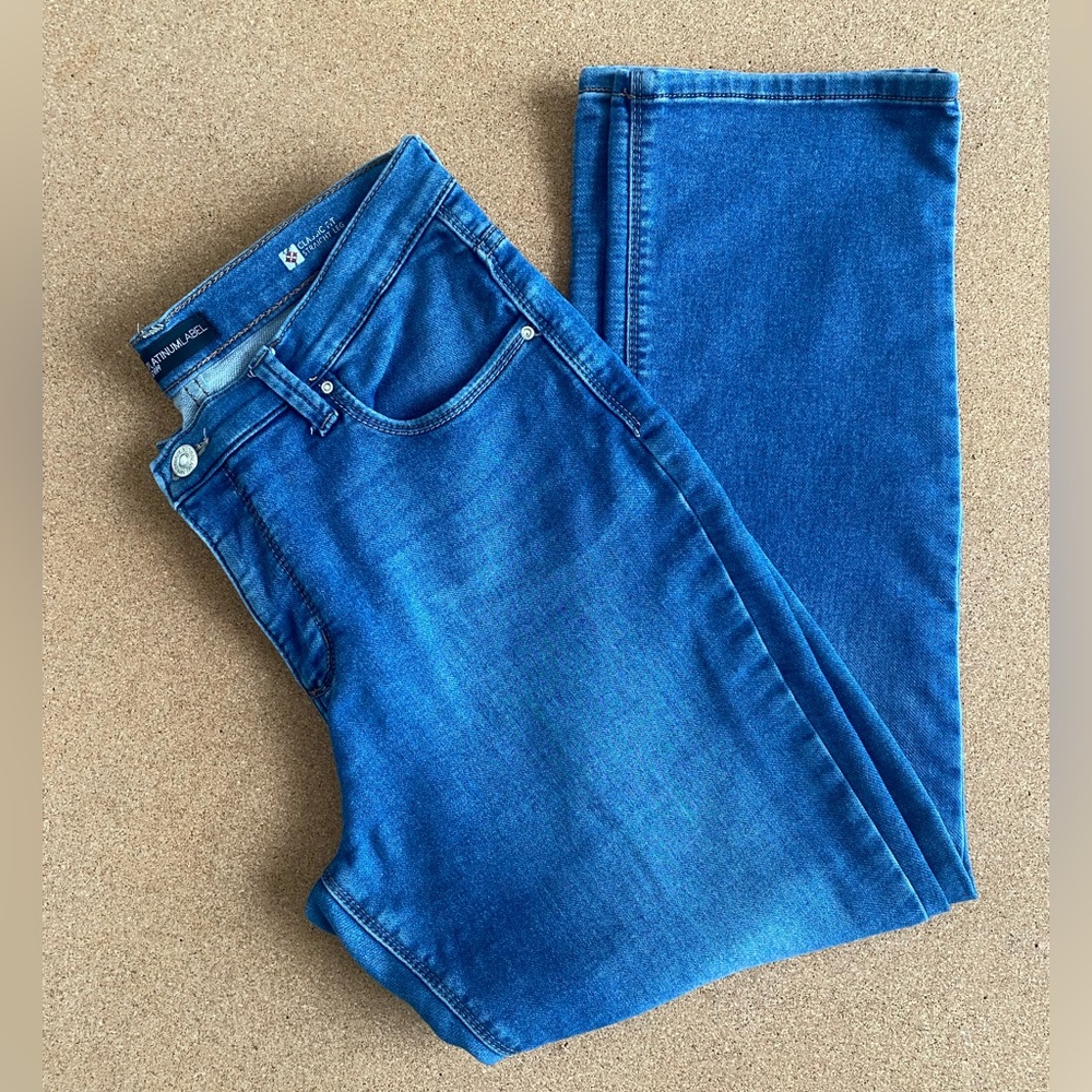 Lee Platinum Denim Straight Leg Jeans